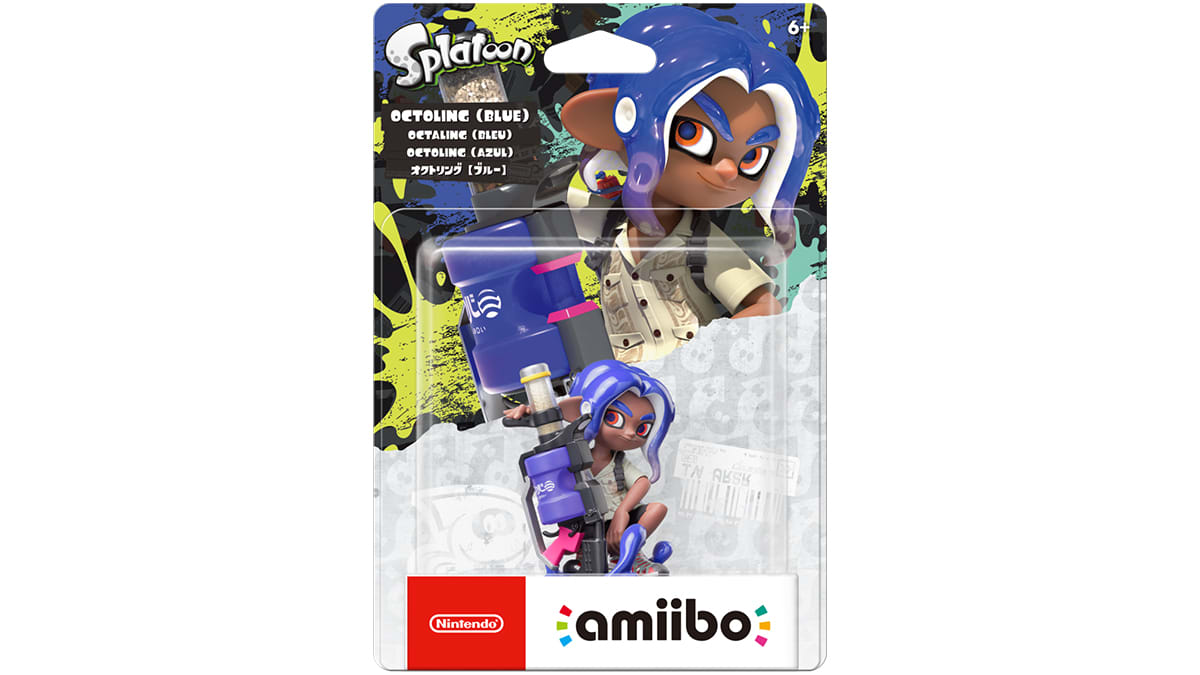 Splatoon Blue Octoling amiibo - Nintendo Official Site